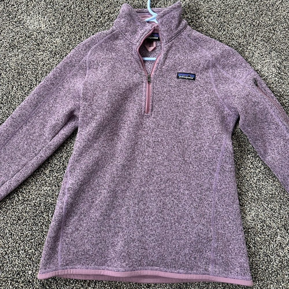 Patagonia Lavender Fleece Jacket